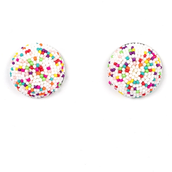 Jewelry - Kaleidoscope Sky White Earrings ✨️ ♥️ 💙  Cute Cute
